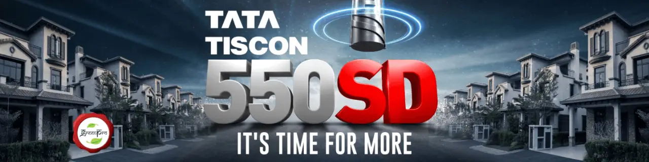 Tata Tiscon 550SD Banner